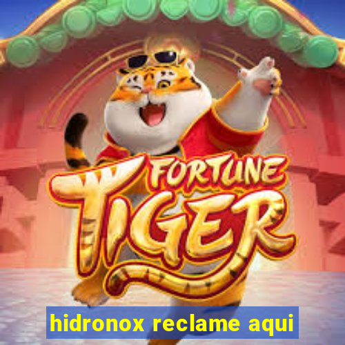 hidronox reclame aqui